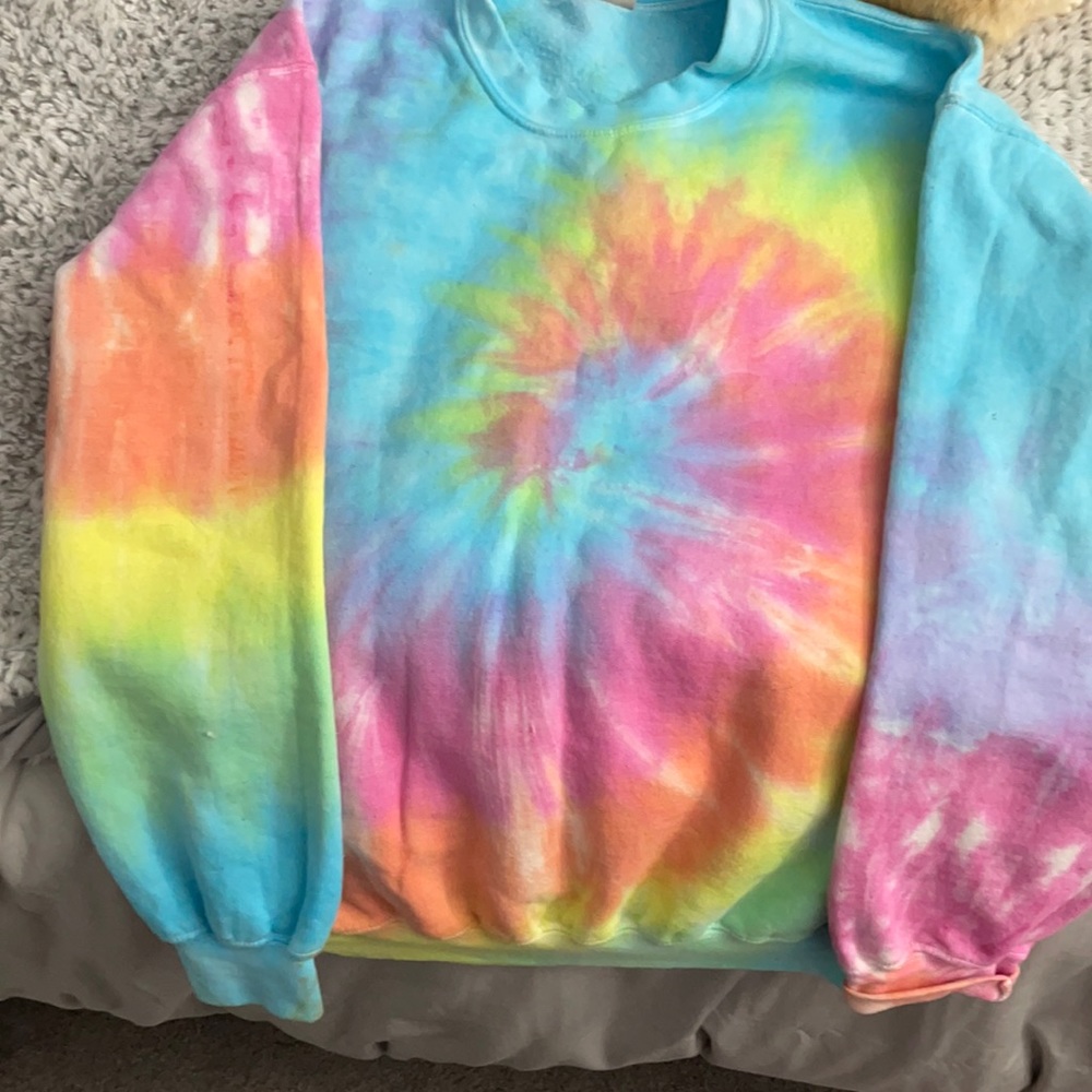 Tie dye crew from Etsy size medium